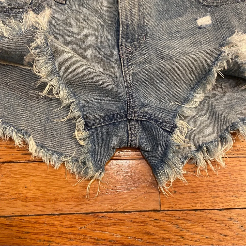 Express Cutoff Denim Shorts